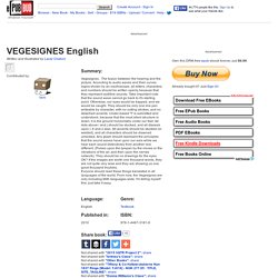 VEGESIGNES English by Laval Chabon - purchase and read the ebook online now from ePub Bud!
