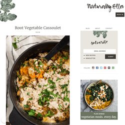 Root Vegetable Cassoulet with Sweet Potatoes