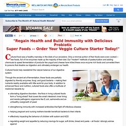 Vegetable Culture Starter by Body Ecology