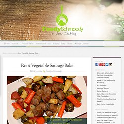 Root Vegetable Sausage Bake - Foody Schmoody Blog