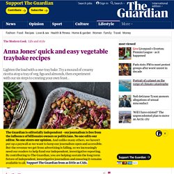 Anna Jones’ quick and easy vegetable traybake recipes