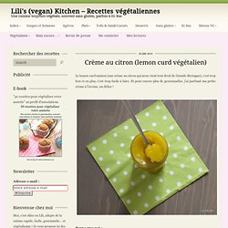 Lili's (vegan) Kitchen - Recettes végétaliennes