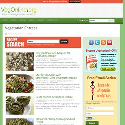 Vegetarian Entrees