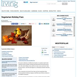 Vegetarian Holiday Fare