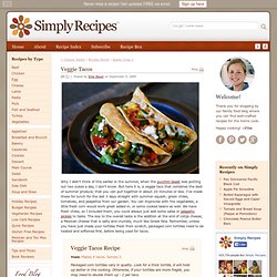 Veggie Tacos Recipe