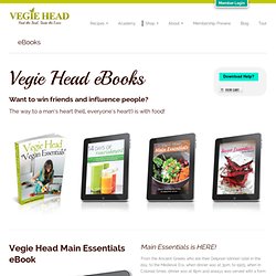 Vegetarian recipes - Vegie Head - Vegie Head