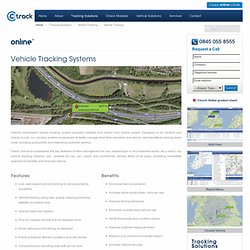 Vehicle Tracker and Vehicle Tracking Systems - Ctrack