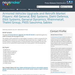 Armored Vehicles Upgrade and Retrofit Market Players: AM General, BAE Systems, Diehl Defence, Elbit Systems, General Dynamics, Rheinmetall, Thales Group, FNSS Savunma, Sabiex