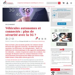 Véhicules autonomes et connectés : plus de sécurité avec la 5G ?