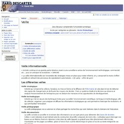 Wiki Université Paris Descartes sur la Veille