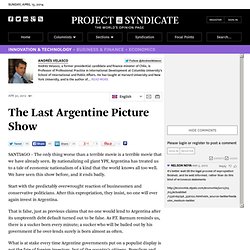 "The Last Argentine Picture Show" by Andres Velasco