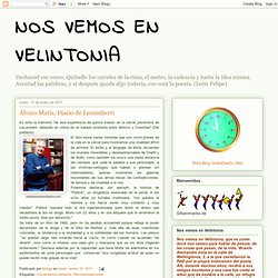 NOS VEMOS EN VELINTONIA: Álvaro Mutis, Diario de Lecumberri