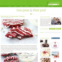 Red Velvet Cheesecake Cookies Recipe