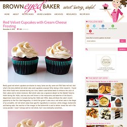 Hummingbird Bakery Red Velvet Cupcakes