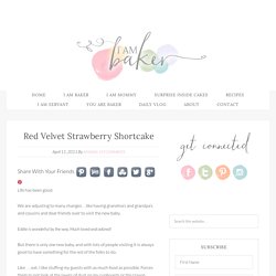 Red Velvet Strawberry Shortcake Recipe