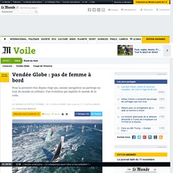 Vendée Globe : pas de femme à bord