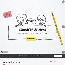 Vendredi 27 mars by charlene.cantepie on Genial.ly