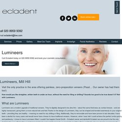 Dental Veneers or Lumineers, Local Cosmetic Dentist