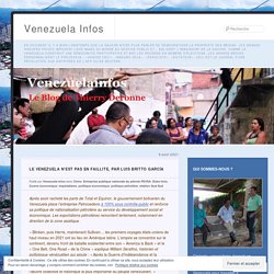 9 août 2021 Le Venezuela n’est pas en faillite, par Luis Britto García