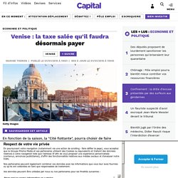 Venise : la taxe salée qu'il faudra désormais payer