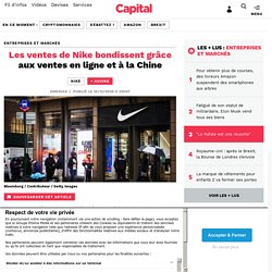 Les ventes de Nike bondissent grâce aux ventes en ligne et à la Chine