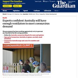 Experts confident Australia will have enough ventilators to meet coronavirus demand