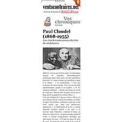Paul Claudel (1868-1955)