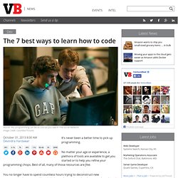 The 7 best ways to learn how to code