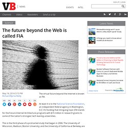 The future beyond the Web is called FIA