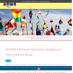 NUMA x Partech Ventures: Insights on International Scale