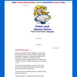 Venus & Helen of Troy - Ancient Roman Myth for Kids