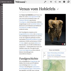 Venus vom Hohlefels - Wikiwand