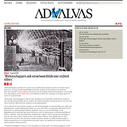 advalvas: ‘Wetenschappers ook verantwoordelijk voor vrijheid elders’