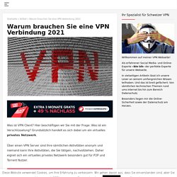 Vpn verbindung - Warum brauchen Sie eine VPN Verbindung