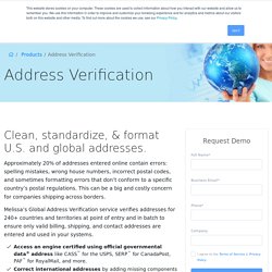 Address Verification – AU, US and International Postal Validation