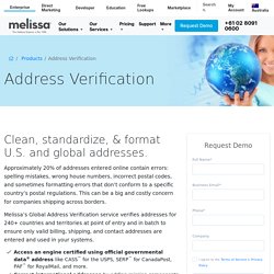 Address Verification – AU, US and International Postal Validation