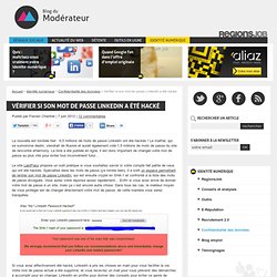Vérifier si son mot de passe LinkedIn a été hacké