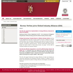 Bureau Veritas joins Global Industry Alliance (GIA)
