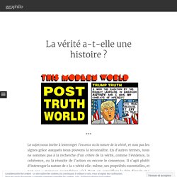 La vérité a-t-elle une histoire ?