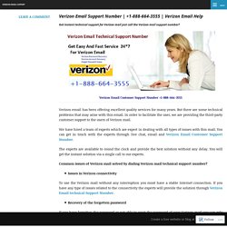 Verizon Email Help – Verizon Email Support