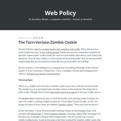 The Turn-Verizon Zombie Cookie