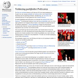 Verkiezing partijleider PvdA 2012