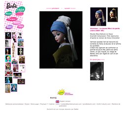 Vermeer - La jeune fille à la perle - Poupée Barbie - Barbie ma muse
