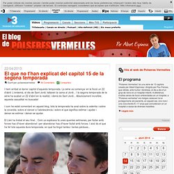 El blog de polseres vermelles, per Albert Espinosa - TV3