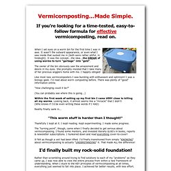 Easy Vermicomposting Course