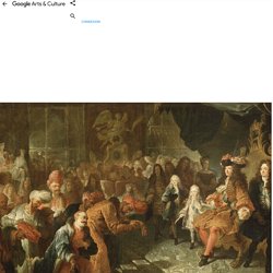 In the Hall of Mirrors of Versailles, Louis XIV receives Mehemet Raza-Bey, extraordinary ambassador of the Shah of Persia Tahmasp II, 19 February 1715 - Google Arts & Culture