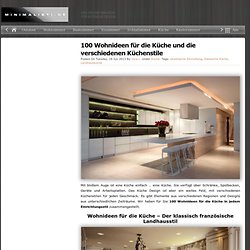 100 Wohnideen für die Küche und die verschiedenen Küchenstile