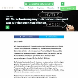 Fake Facts: Wo Verschwörungsmythen herkommen und was wir dagegen tun können