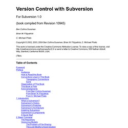 Version Control with Subversion