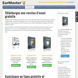 Téléchargez EarMaster Essential 5.0 pour Windows et Mac